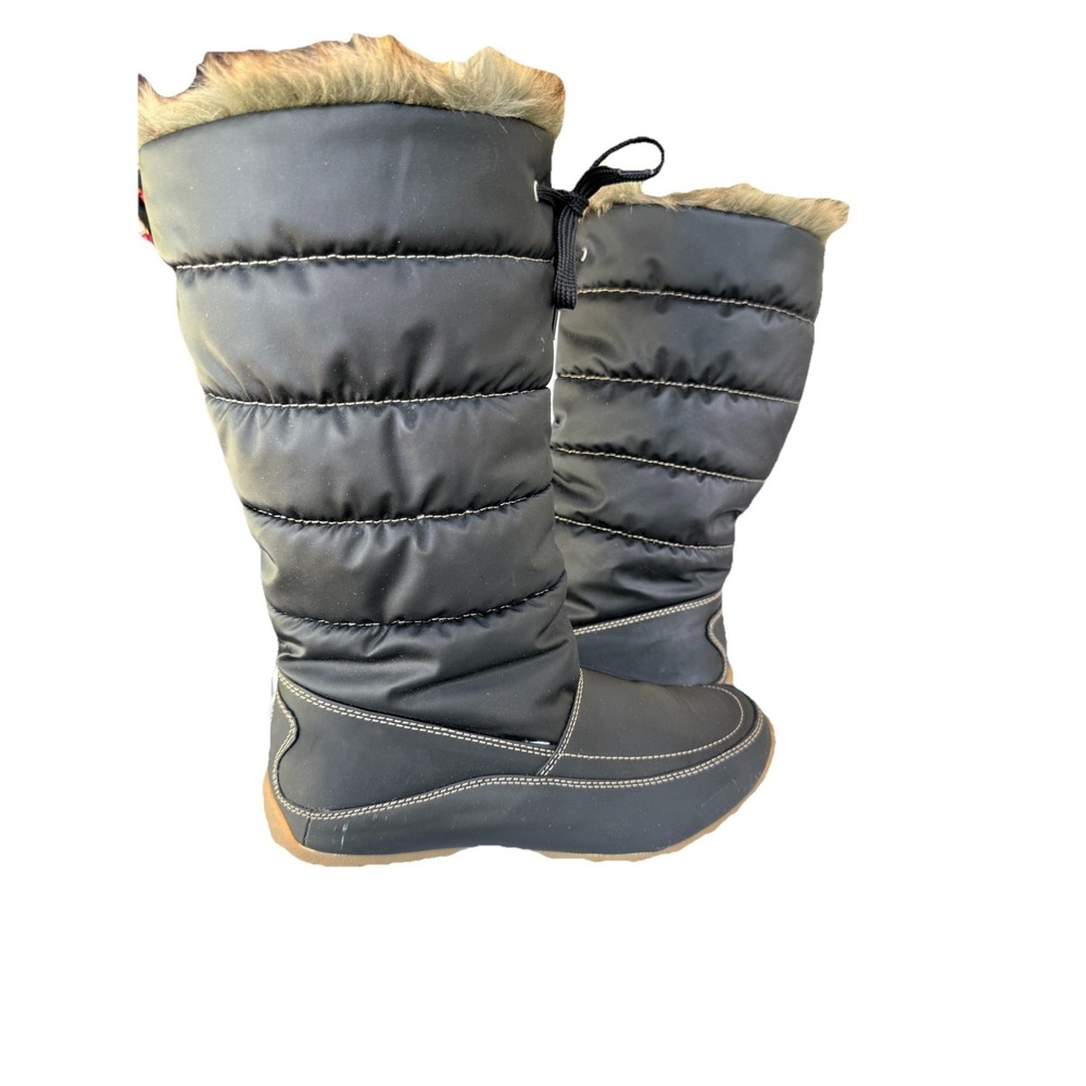 Naturalizer Boots Women's size 8.5 Fur Lined Black Winter‎ Boots